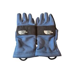 The North Face dark blue winter gloves